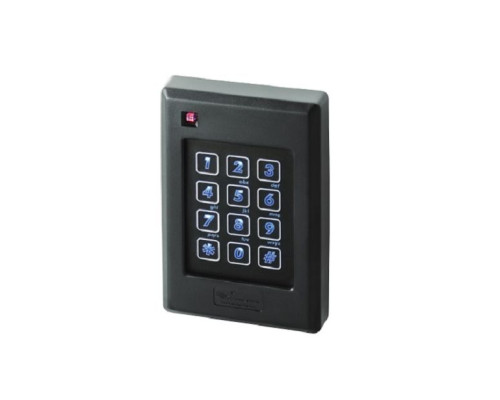 Keri Systems PCR-640L-OSDP Single Gang Mount Keypad Reader with BLE & Prox Capability, OSDP Wiring Format