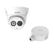 InVid SECA-P4TXIR28 4 Megapixel Network IR Outdoor Dome Camera with 2.8mm Lens