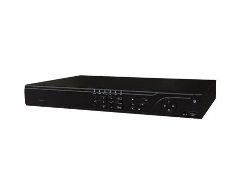 Ikegami EE-NVR32-16P 32-Channel H.265/H.264 5MP 16-Channel PoE NVR System, No HDD