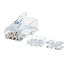 Intellinet 790536 80-Pack Cat6 RJ45 Modular Plugs Pro Line