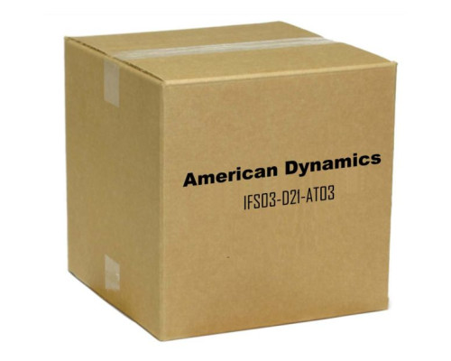 American Dynamics IFS03-D21-AT03 Illustra Flex 3 Megapixel Gen3 Indoor Dome Camera, 3.2-10mm Lens