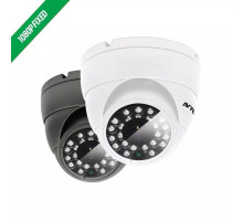 Avycon AVC-ET91FT-W 1080p HD-TVI IR Eyeball Dome Camera, 3.6mm Lens, White