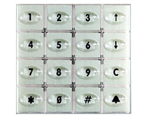 Alpha EMDB1W Keypad Module-Digit Dial-White