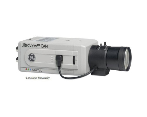 GE Security UVC-EVRDN-HR UltraView EVR Series True Day/Night Box Camera, 540 TVL, UTP, BNC, 12vdc/24vac