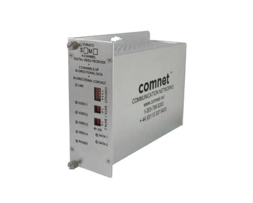 Comnet FVT4012S1 4-Ch Video Transmitter with 2-Ch Bi-directional Data