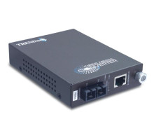 TRENDnet TFC-110S100 100Base-TX to 100Base-FX SM Fiber Converter-100KM