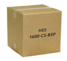 HES 1600-CS-BSP Dynamic Complete Low Profile Electric Strike for Latchbolt and Deadbolt Lock in Black Suede