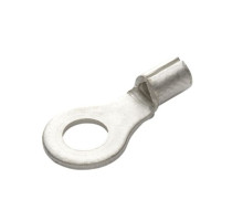 Eclipse Tools 902-407-10 Uninsulated Ring Terminals, 22-16 AWG, #4 Stud, 10 Pcs