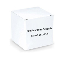 Camden Door Controls CM-42-DSU-CLR 42' Tall, Prep for CM-7536 Switch, 6' X 6' Clear Aluminum