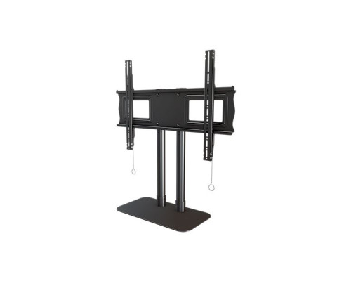 Crimson DS84 Single Monitor Desktop Stand for Extra Large Displays, Black