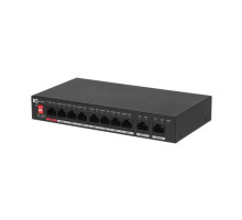 ICRealtime PWR-POE-8-V3 8 Port Unmanaged PoE Switch 96W Max. Supports 1 Hi POE port.