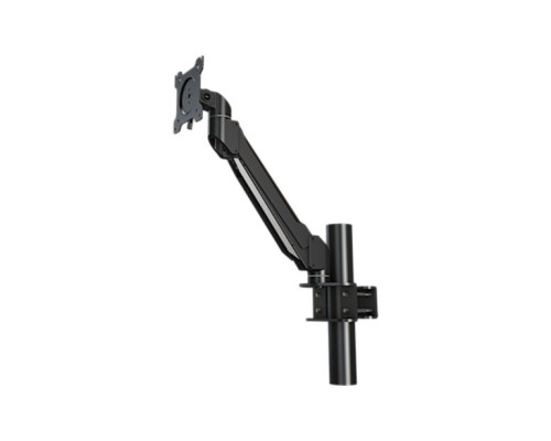 Crimson DSA11P Single Link Desktop Arm with Pole / Racking, Black