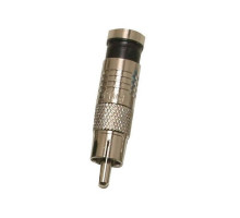 Eclipse Tools 705-005-BK-20 RCA Connector for RG59/U - 20 pk, Black