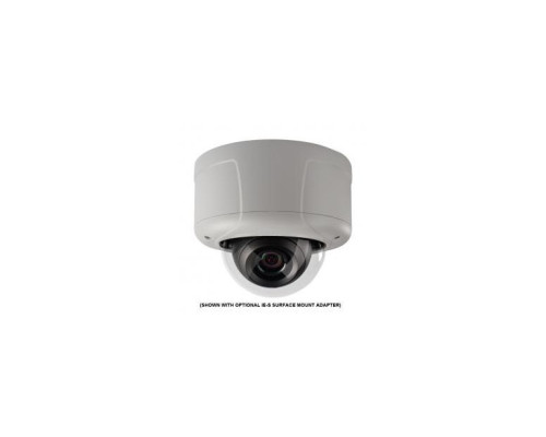 Pelco IES0DN12-1 Sarix 0.5MP Outdoor D/N Rugged IP Dome Camera, 2.8-12mm Lens, Clear Dome