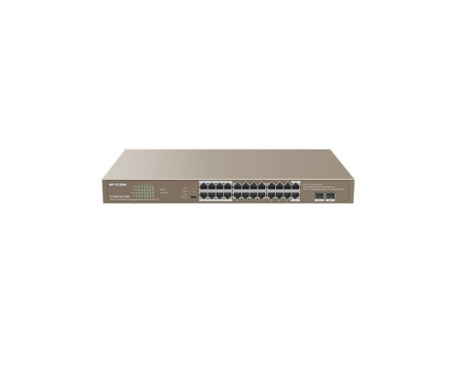 IP-COM G1126P-24-410W 24GE+2SFP Ethernet Unmanaged Switch With24-Port PoE