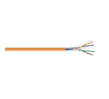 Kramer BCLS-33OR-5 CAT 6A F/UTP LSZH Bulk Cable, 1640 Feet, Orange