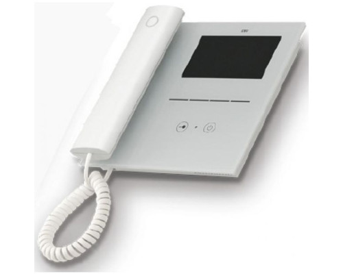 Alpha VH40W QB Color Handset Monitor-White