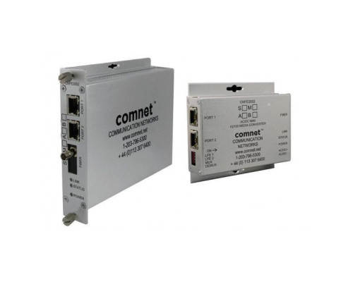 Comnet CNFE2003S2PoE/HO/M 2 Fiber 2 Channel 100 Mbps Media Converter