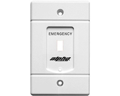 Alpha PL117W Plastic Faceplate for SF117A