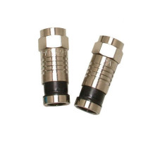 Eclipse Tools 705-003-BK RG59/U F Connector, High Quality Termination and Waterproof, 100 Pack