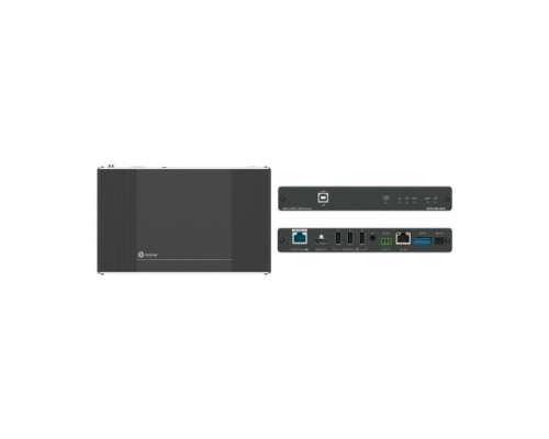 Kramer EXT3-POE-XR-R Receiver with Bidirectional PoE, USB, Ethernet, RS–232, & IR over Extended–Reach HDBaseT 3.0