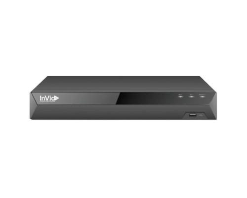 InVid EN1A-16X16-12TB 16 Channel NVR with 16 Plug & Play Ports, 12TB