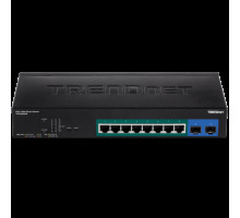 TRENDnet TPE-082WS 10-Port Gigabit Web Smart PoE Switch