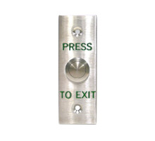 Geovision 81-PB210-001 PB21 Push Button, W 35mm Green Word