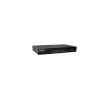 Comnet CWGE10FX2TX8MSPoE Commercial 10 Port Gigabit Ethernet Switch