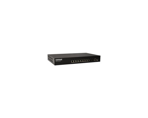 Comnet CWGE10FX2TX8MSPoE Commercial 10 Port Gigabit Ethernet Switch