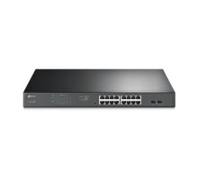 TP-Link TL-SG1218MPE 16-Port Gigabit Easy Smart PoE+ Switch with 2 SFP Slots