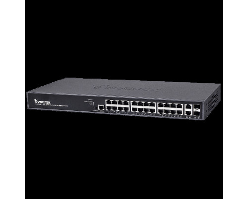 Vivotek AW-GEV-267A-370 24 Port VivoCam L2+ Managed PoE Switch