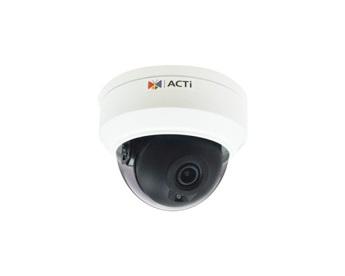 ACTi Z710 8 Megapixel Outdoor Mini Dome with D/N, Adaptive IR, Superior WDR, SLLS, 2.8mm Lens