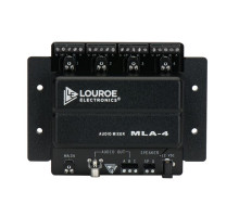 Louroe Electronics MLA-4 4 Microphone Audio Mixer