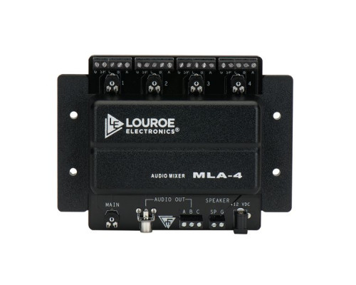 Louroe Electronics MLA-4 4 Microphone Audio Mixer