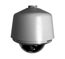 Pelco DF5HD-PG-E1 Outdoor Heavy-Duty Clear Dome Gray Pendant Housing