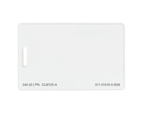 Linear 830-0047C Credential, Clamshell Card, 13.56 MHz, Linear compatible, Custom, 25 Pack