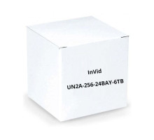 InVid UN2A-256-24BAY-6TB 256 Channels 768Mbps Network Video Recorder, 6TB