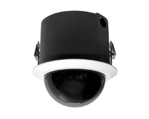 Pelco S6230-FWL1US 2 Megapixel Spectra Enhanced Low Light HD Indoor In-Ceiling Network PTZ Dome Camera, 30X, Clear, White, US