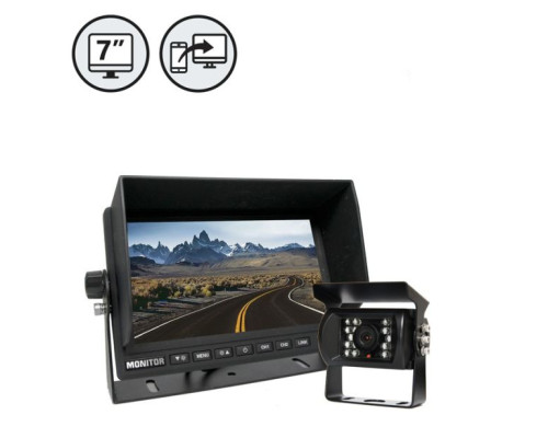 RVS System RVS-ML700 Backup Camera With Mirrorlink