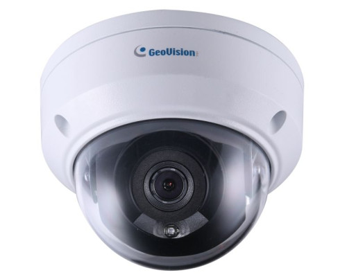 Geovision 84-ADR470W-0010 GV-ADR4701 4 Megapixel Network IR Outdoor Dome Camera, 2.8mm Lens