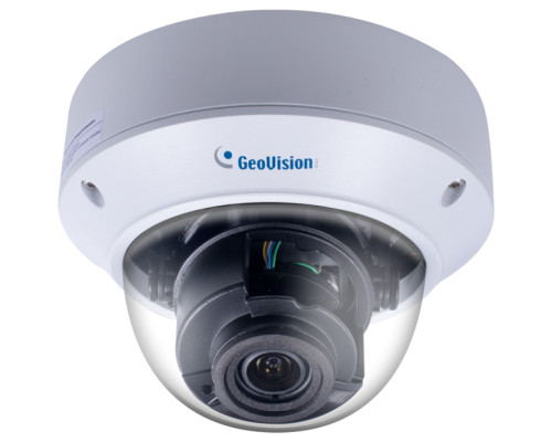 Geovision 84-AVD871W-0010 8MP H.265 4.3x Super Low Lux WDR Pro IR Vandal Proof IP Dome