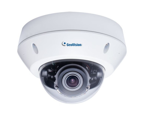 Geovision 84-VD870000-001U 8 Megapixel Network IR Outdoor Dome Camera, 3.3-12mm Lens