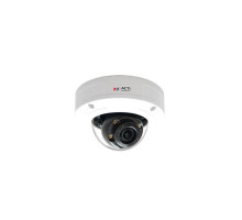 ACTi A88-B 3 Megapixel Outdoor IR Network Mini Dome Camera, Installation Cable at Back, 2.8-8mm Lens