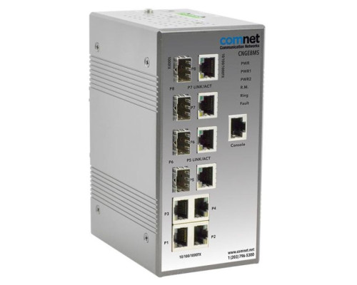 Comnet CNGE8MS 8-Port Gigabit Managed Switch