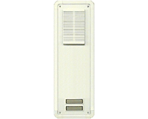 Alpha TTM2W 2 Button Speaker Panel-White-Flush