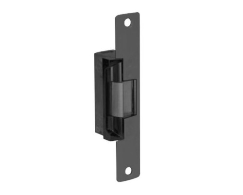 Adams Rite 7131-310-335-00 Electric Strike 12VDC Standard / Fail-Secure in Black Anodized, 1-1/16