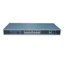 NUUO CH-POE-18P-250 18 Ch POE switch w/16 RJ-45