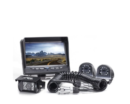 RVS Systems RVS-770616-2133-NM-01 620 TVL Backup Camera, Both Side Cameras, 7