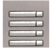 Alpha NX3140 4 Buttons Nexa Panel Module-Stainless Steel